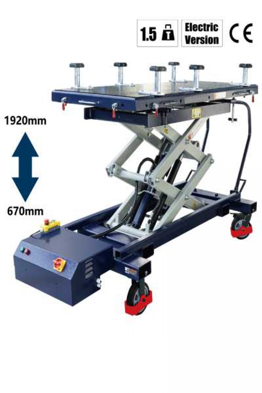 Mesa elevadora de baterias 